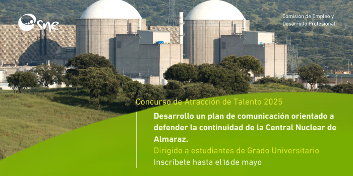 Concurso de Atracción de Talento. Sociedad Nuclear Española. SNE.