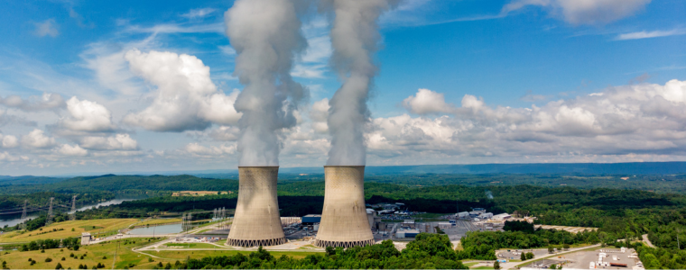 La cantidad de energía nuclear que genera cada país del mundo.